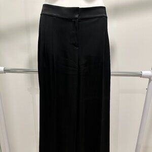 St. John Kate Satin Wide-Leg Pants